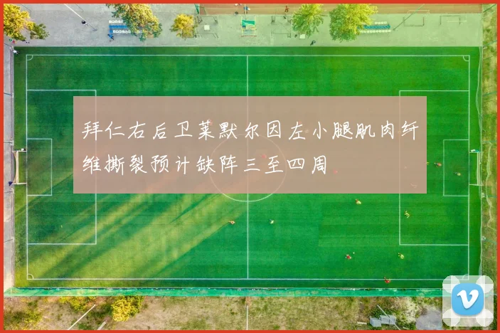 拜仁右后卫莱默尔因左小腿肌肉纤维撕裂预计缺阵三至四周